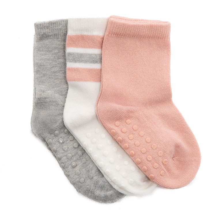 Socks 3-pack "Toddler" Dusty Pink